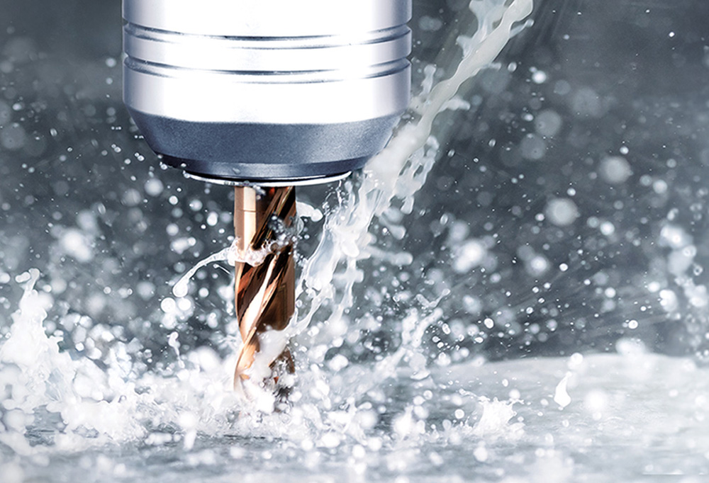 With the RT 100 InoxPro drill, Guhring modified its carbide substrate for machining stainless steels. | Photo courtesy of Guhring